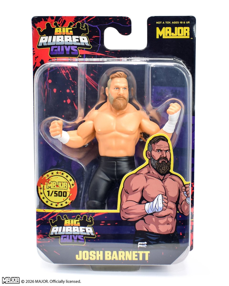 CollectMajor's tweet photo. Get our brand new and in-stock @JoshLBarnett figure!

Limited amounts remain at https://t.co/sBeCovjqwx!

#CollectMajor
#ScratchThatFigureItch https://t.co/5tZudckKvK