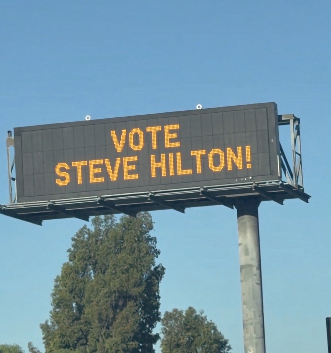 lalovestrump's tweet photo. Vote @SteveHiltonx https://t.co/qYMuqeuko9