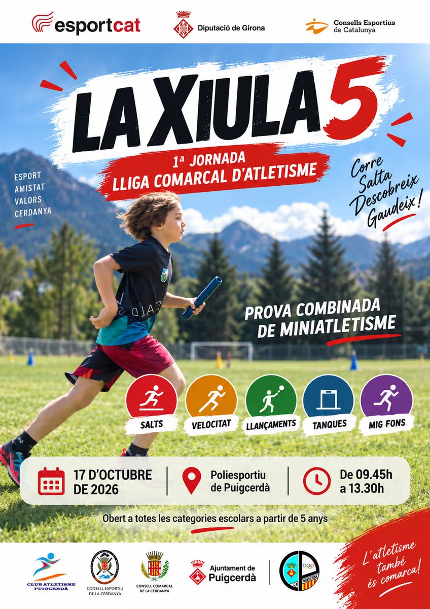 ejozg's tweet photo. Dissabte 17 i 18 d'octubre gaudirem d la MITJA MARATÓ BWT solidària de @puigcerda_cat , per L'Associació BLIND&amp;GUIDE d'esport inclusiu i @caprabo col.labora 😊
@panxingpx @Portalcerdanya @RadioPuigcerda
@TurismeCerdanya 
https://t.co/u9gBtPrlzf 
@Capraboalp @CerdanyaDigital https://t.co/bRJJwGrt1G