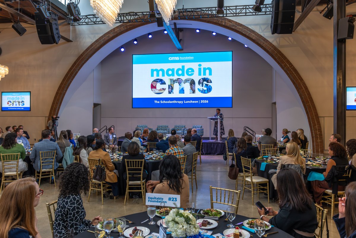 CMSboard's tweet photo. On September 24, we gathered to celebrate the power of "schoolanthropy"—the idea that everyone can make an impact on our public schools! 

Thank you to the CMS Foundation for a fantastic event. We're already looking forward to 2027! https://t.co/nnlnHCjjmO