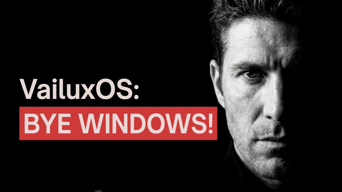 9to5Linux_'s tweet photo. Meet VailuxOS Linux https://t.co/gfNub0hEPX via @YouTube #opensource #linux @debian @kdecommunity @Vailux_net @VailuxOS https://t.co/r7KXXMaITT