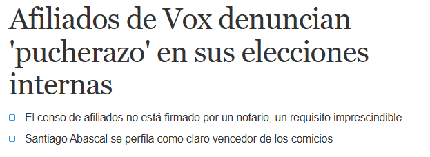 SurturFireson's tweet photo. Siempre dije que es absurdo comparar las primarias de un partido con las elecciones de un país, empezando por los mecanismos de vigilancia. No obstante, a los que dicen que Sánchez hará pucherazo en las generales por hacerlo en sus primarias, les pido coherencia con Vox https://t.co/HrtL6zRRg9
