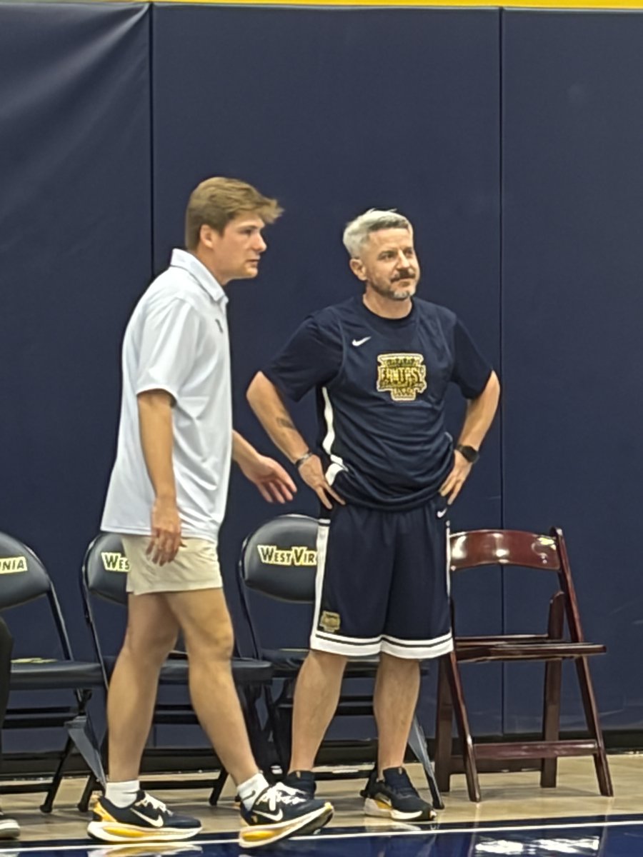 WVU_GBE's tweet photo. Another incredible WVU Basketball Fantasy Camp is in the books! 🏀 

We were proud to give Matthew Jackson the chance to join this year's camp and make memories on the court alongside Mountaineer legends, coaches, and fellow WVU fans.   

Thank you, Matt, for representing GBE! https://t.co/wiuSwBjo75