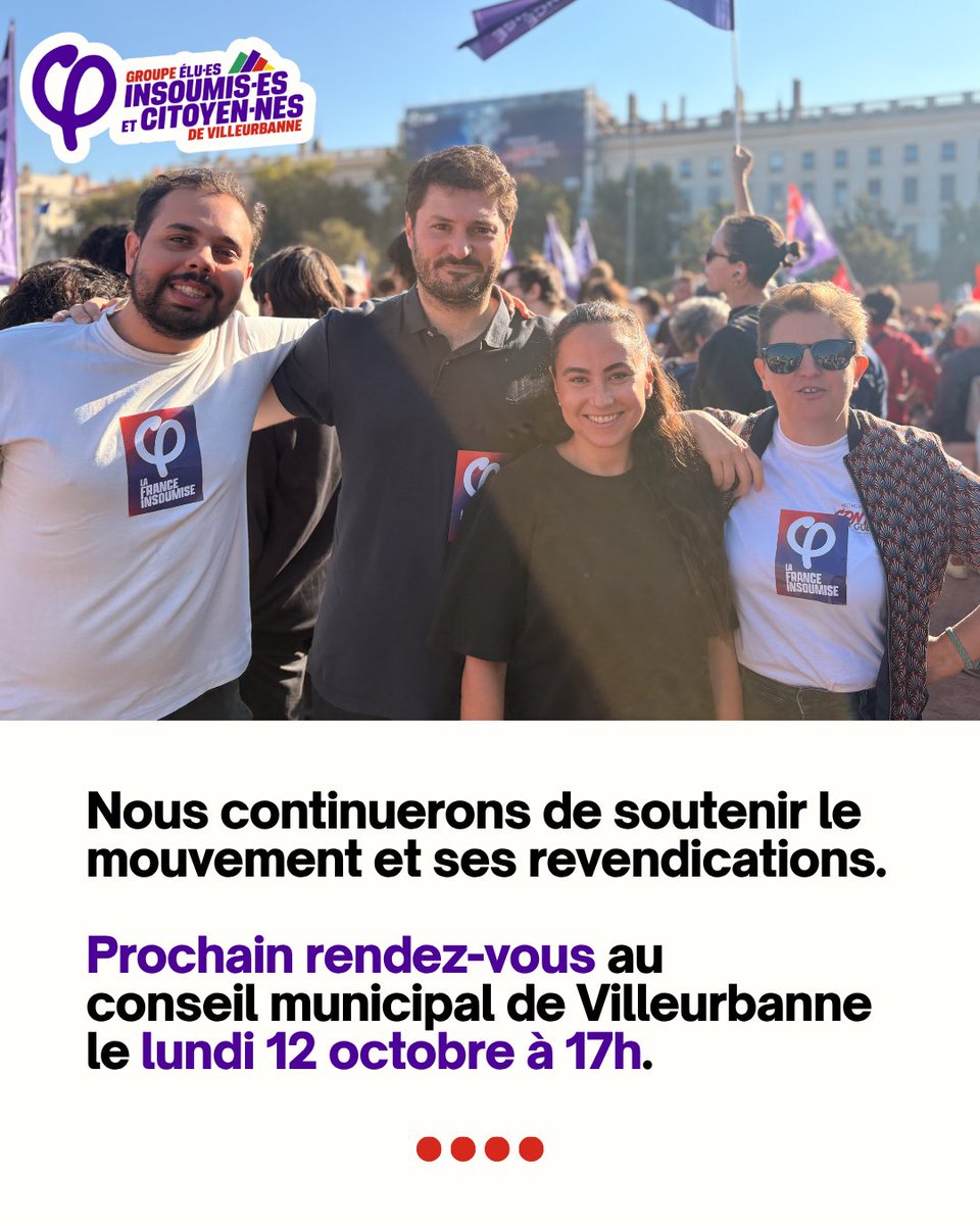 eluslfi69100's tweet photo. Nous étions 30000 à la manifestation à Lyon pour demander des moyens à la hauteur des besoins de l'éducation des jeunes !

#Lyon #manifestation #lyceens #etudiants #manif6octobre #blocage #france https://t.co/5lujtunPGP