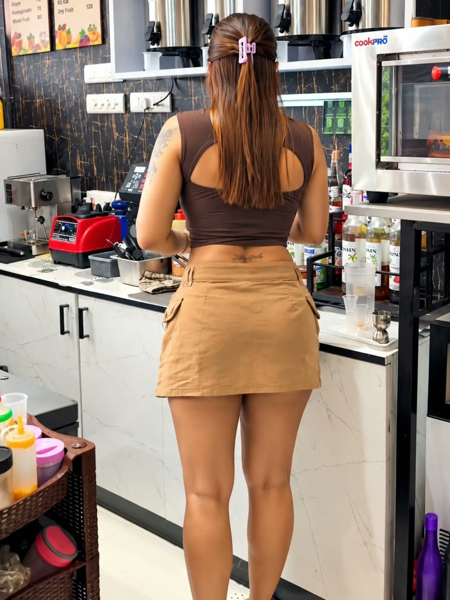 Cinema8Maniac's tweet photo. Proof that Madurai is so much more than just amazing street food. Her Firebear café is a whole different vibe! Madurai’s first-ever café-and-nail/lash studio hybrid is a must-visit. https://t.co/r8Ix8HWX9Z