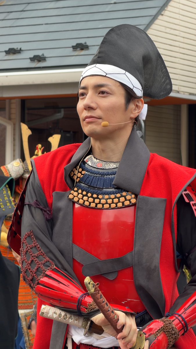 at_2s6i's tweet photo. #荘内大祭

酒井忠次役 / #和田琢磨 さん

朱塗りの甲冑とてもお似合いです！ https://t.co/53HFqA5KNc