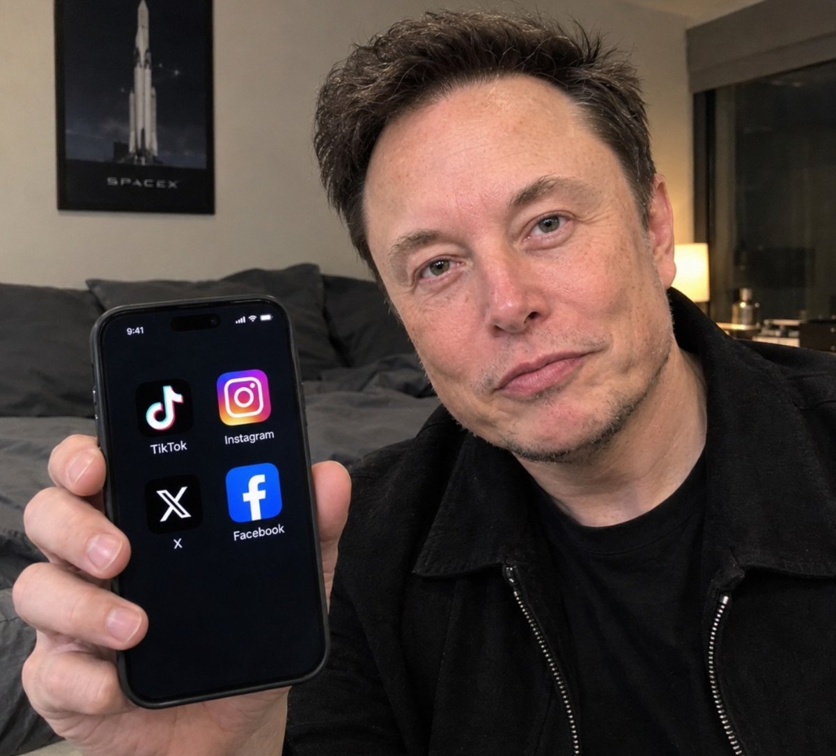 HonestTakesX's tweet photo. You can permanently delete one app from your phone.

Which one goes?

A) TikTok
B) Instagram
C) X
D) Facebook https://t.co/T1z0NNMUOZ