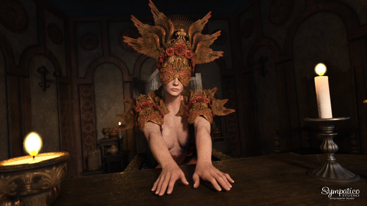 StudioHyperion's tweet photo. Heavens omen's mask
One of the promo works done for SS and Zakiel29 that I'm actually quite like how it turned out which doesn't happen every day.
#daz3d #digitalartㅤ #3Darts #iray #fantasyekstraklasa https://t.co/k0A9G3r8TI