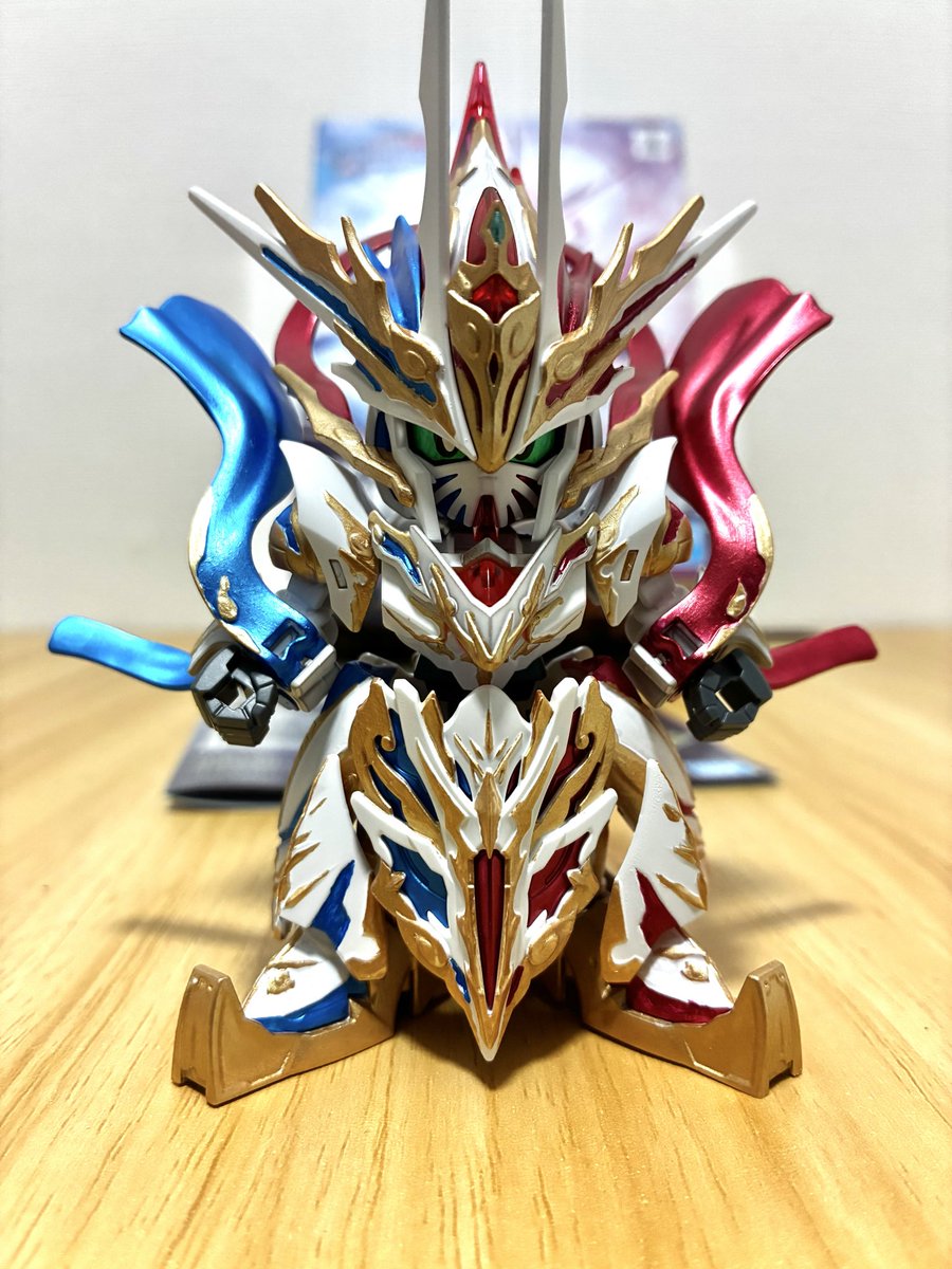Smith11124379's tweet photo. SDW HEROS斉天大聖悟空インパルスガンダムができました！
筆塗りが細かくて難しかったです
＃ガンプラ 
＃SDガンダム
＃ガンプラ好きと繋がりたい https://t.co/IcHtG7YW5c