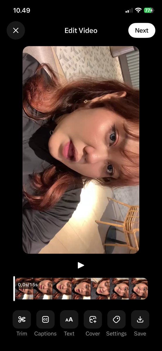 strawbeliz's tweet photo. @ddanheeng @convomfs Plum red hasilnya gini ini pake 2 plum red https://t.co/PcJ6oMnnRr