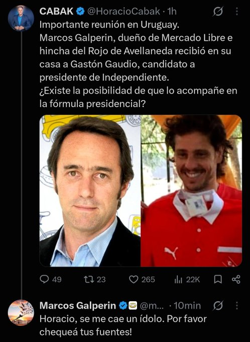 nach0cai's tweet photo. Tanto Cabak como PasesClave borraron los tuits. Duraron 10 minutos. ¿Esta es la campaña de Gaudio? 
Es un papelón jajaja https://t.co/iUrxffzYOz