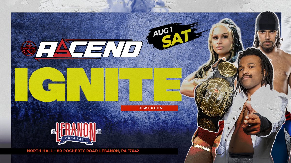 3Legacies's tweet photo. Check out Ascend - Ignite from the Lebanon Expo Center now streaming for Free on Youtube https://t.co/jrPa8PrcUL https://t.co/kWt4did4B6