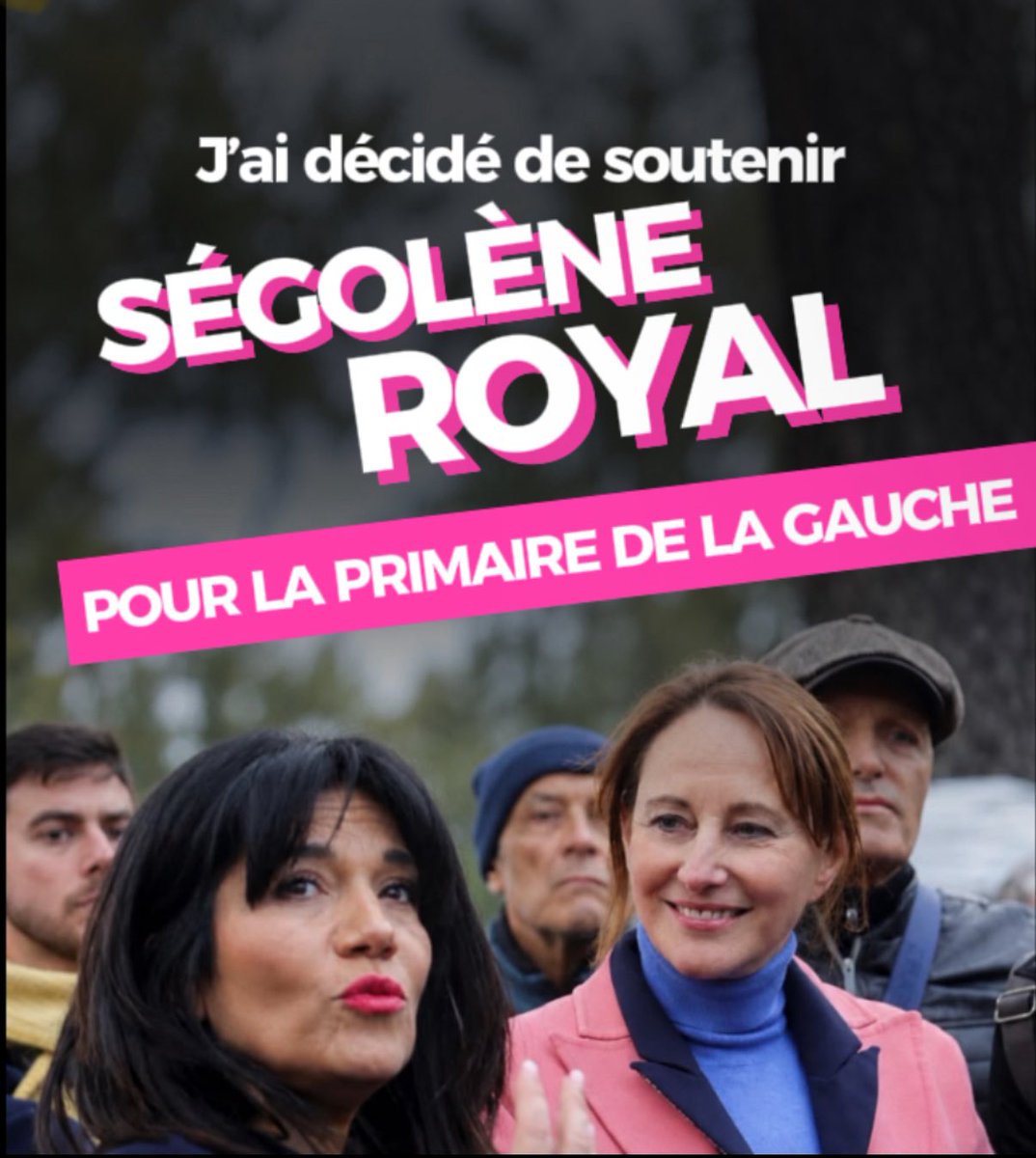 SamiaGhali's tweet photo. J’ai décidé de soutenir @RoyalSegolene dans cette primaire parce que je crois que la gauche doit retrouver ce qu’elle n’aurait jamais dû perdre : sa capacité à parler au peuple.

À ceux qui travaillent et qui n’arrivent plus à vivre dignement de leur salaire. Aux mères seules. À notre jeunesse qui doute de son avenir. Aux habitants des quartiers populaires et des territoires oubliés. À tous ceux qui ne demandent ni privilège ni leçon, mais simplement de pouvoir vivre mieux et d’être respectés.

Ségolène Royal connaît cette France-là. Elle a l’expérience de l’État, mais elle a conservé une liberté de parole, une proximité et cette capacité à sortir des discours convenus.

Je retrouve chez elle des convictions concrètes, profondes et populaires. Elle l’a démontré lorsqu’elle était ministre et dans les combats qu’elle a menés sur la famille, l’ordre juste, la place des femmes dans la société ou encore l’écologie populaire.

C’est cette même ligne que je retrouve aujourd’hui dans sa candidature : protéger sans renoncer à l’autorité, défendre l’écologie sans la faire payer aux plus modestes, défendre le pouvoir d’achat et les services publics partout où ils reculent.

Je refuse une gauche qui passerait son temps à décider qui est assez à gauche pour parler à qui. Notre responsabilité est de rassembler largement autour de ce que nous avons en commun.

Une gauche qui parle au peuple n’est pas une gauche qui divise, qui pointe du doigt ou qui instrumentalise les différences et les colères. C’est une gauche qui respecte, qui estime et qui émancipe. Une gauche qui ne regarde personne de haut et qui donne à chacun les moyens de choisir sa vie et de construire son avenir.

Face à l’extrême droite, notre responsabilité est de retrouver les classes populaires plutôt que simplement parler en leur nom.

Je sais aussi ce que coûte l’engagement politique lorsque l’on est une femme. Je connais la violence des mots, les procès en légitimité, les attaques personnelles et cette obligation trop souvent imposée aux femmes de devoir prouver davantage pour être entendues autant.

Ségolène Royal l’a vécu jusqu’au plus haut niveau. Elle a mené une campagne présidentielle, affronté cette violence, résisté et continué. Nos parcours sont différents, mais je sais ce qu’il faut de détermination à une femme pour durer en politique sans accepter qu’on lui dicte sa place, sa parole ou ses ambitions.

Il y a enfin un sujet qui compte particulièrement pour moi et pour Marseille : la relation entre la France et l’Algérie.

Notre histoire est complexe, parfois douloureuse. Mais elle est aussi faite de millions de liens humains, familiaux et culturels. Marseille en est certainement l’une des expressions les plus fortes.

Je partage la conviction de Ségolène Royal que cette relation mérite mieux que les polémiques et les instrumentalisations permanentes. Nous devons regarder notre histoire en face, respecter toutes les mémoires et surtout être capables de construire l’avenir. La France et l’Algérie ont besoin de dialogue, de respect et d’une relation à la hauteur de tout ce qui unit nos deux peuples.

Je fais donc ce choix avec une conviction simple : la gauche ne retrouvera le chemin des Français qu’en retrouvant le chemin de leur vie quotidienne.

Je veux une gauche populaire, sociale, écologique et républicaine. Une gauche qui assume l’autorité autant que la solidarité. Une gauche qui respecte plutôt qu’elle ne juge, qui rassemble plutôt qu’elle ne divise et qui émancipe plutôt qu’elle n’assigne. Une gauche qui n’oublie jamais d’où elle vient, ni ceux qu’elle doit défendre.

C’est cette gauche que je veux défendre.
C’est pour cela que je soutiens et que je voterai pour Ségolène Royal.

Samia Ghali