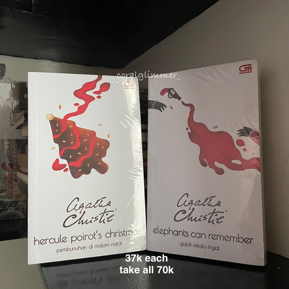 corallecr's tweet photo. marii yang nyari
agatha christie
a house divided 
the great alone

semuanya new sealed yaa
pengiriman via 🍊 (freeong)
minat bisa langsung dm saja yaa🤗 https://t.co/P4Ux8ie9Ud