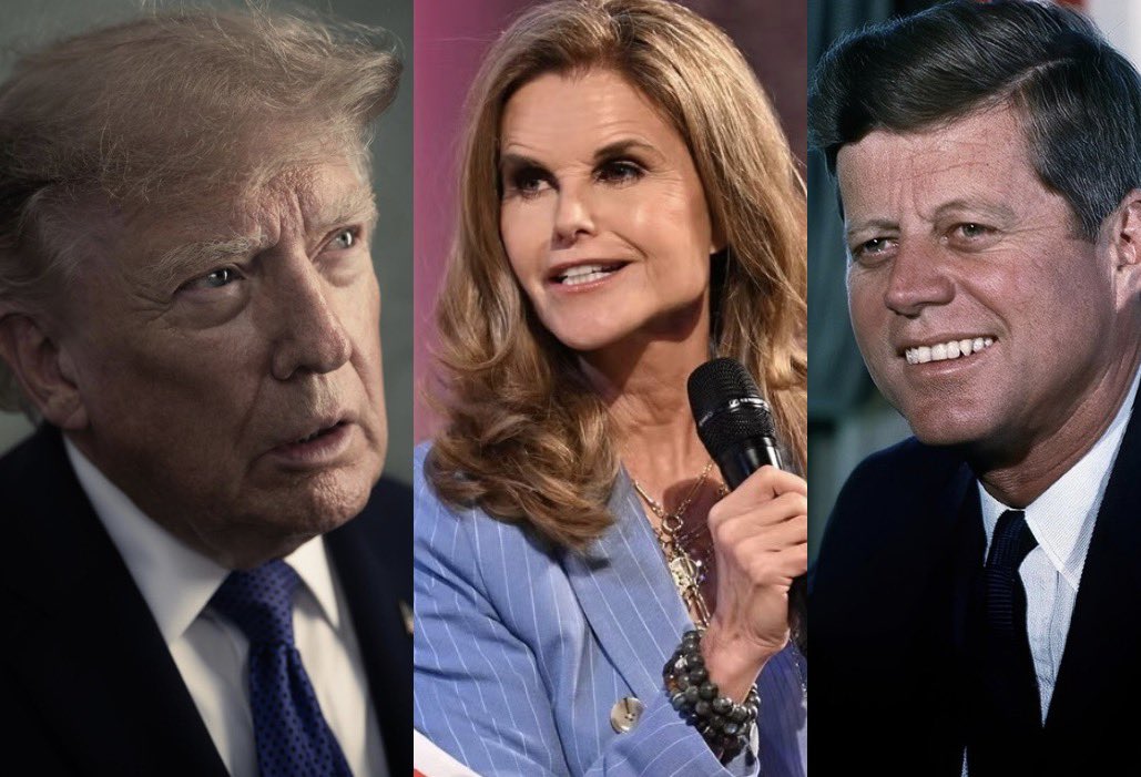 OccupyDemocrats's tweet photo. BREAKING: JFK’s niece Maria Shriver TORCHES Trump for urging Iran to “take out” Los Angeles and San Diego with nuclear weapons.

Her uncle led us through the Cuban Missile Crisis. How far America has fallen…

“This should outrage every American. This is the president of the United States telling Iran to bomb American cities,” Shriver wrote on X. “I live in Los Angeles, but that’s beside the point. Tommorow it could be your city.”

“My fellow Americans, this is not normal. This is not funny. This behavior should ring alarm bells for us all!” she added.

Shriver shared the already-infamous clip from Trump’s rally last night during which he said of Iran: “Let them take out Los Angeles, let them take out San Diego.”

The MAGA crowd at the event applauded uproariously as their leader called for the wiping out of two American cities, proving once again that this so-called movement is more akin to a death cult than a genuine political party.

These are the same people who call Democrats “unAmerican” for wanting universal healthcare and the most basic of social services. Meanwhile they’re fantasizing about mushroom clouds swallowing up their ideological enemies.

Shriver’s condemnation of Trump’s destructive rhetoric is all the more potent because she’s a Kennedy. JFK devoted his presidency to avoiding nuclear war and as a result he is remembered as one of our greatest Presidents. Trump will be remembered not only as the worst President in history, but as a traitor to his own people.

Please ❤️ and share to thank Shriver for speaking out!