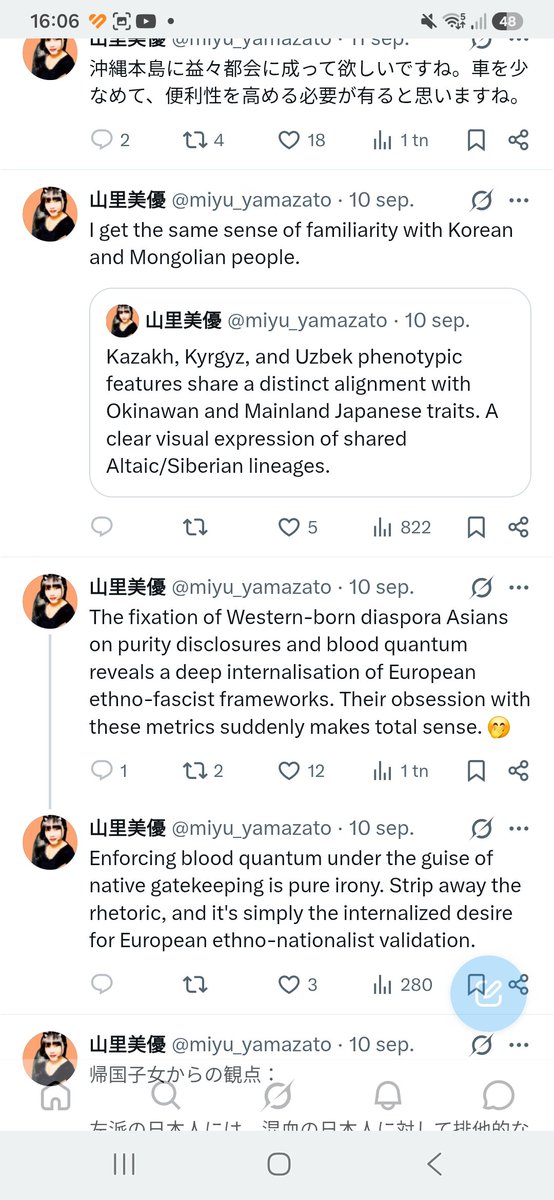 samiii___287's tweet photo. @momoworldview Do remember this Japanese girl? Used to be normal about china, now all she does is whine about han Chinese and Asian  diaspora's .ironically she does the same thing  as those diasporas https://t.co/9rf6gs6yI4