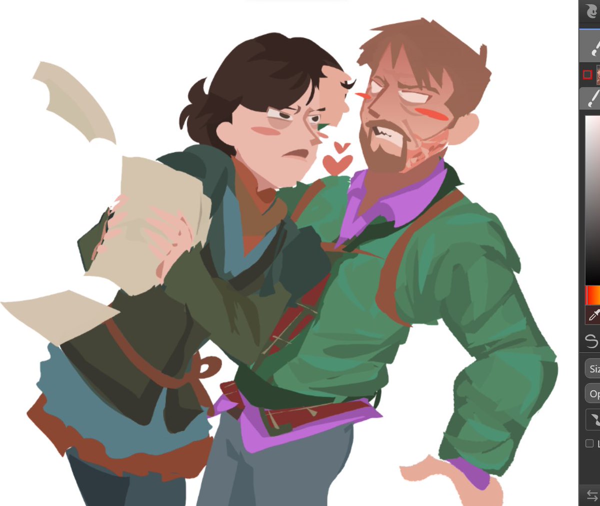 Blazkoreid's tweet photo. Hii Tekla ❤️ Hi Fergus ❤️ https://t.co/KMqpIJtHGx