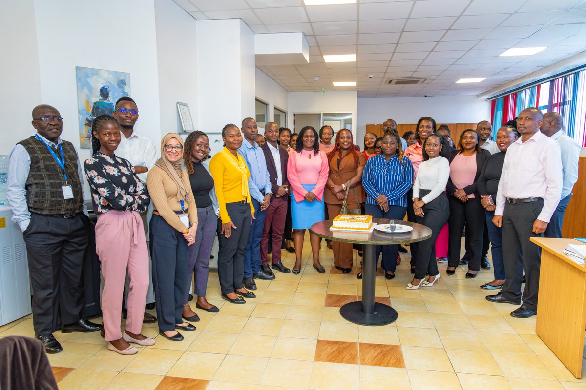 AAR_Insurance's tweet photo. We took appreciation off the email thread and into the room.

Our visit to I&M Bank Ltd was all about good conversations, shared laughs and celebrating a partnership that continues to make a difference.

A few gifts were exchanged, cake was enjoyed, and most importantly, we made time to say thank you.

Because sometimes #TheExtraMile starts with simply showing up.

At AAR, #HukuTunajiTumAAR.

#CustomerServiceWeek2026 #AARInsurance