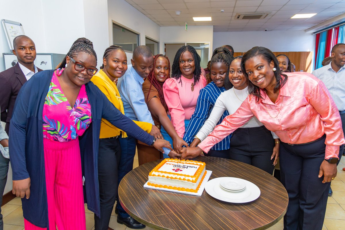 AAR_Insurance's tweet photo. We took appreciation off the email thread and into the room.

Our visit to I&M Bank Ltd was all about good conversations, shared laughs and celebrating a partnership that continues to make a difference.

A few gifts were exchanged, cake was enjoyed, and most importantly, we made time to say thank you.

Because sometimes #TheExtraMile starts with simply showing up.

At AAR, #HukuTunajiTumAAR.

#CustomerServiceWeek2026 #AARInsurance