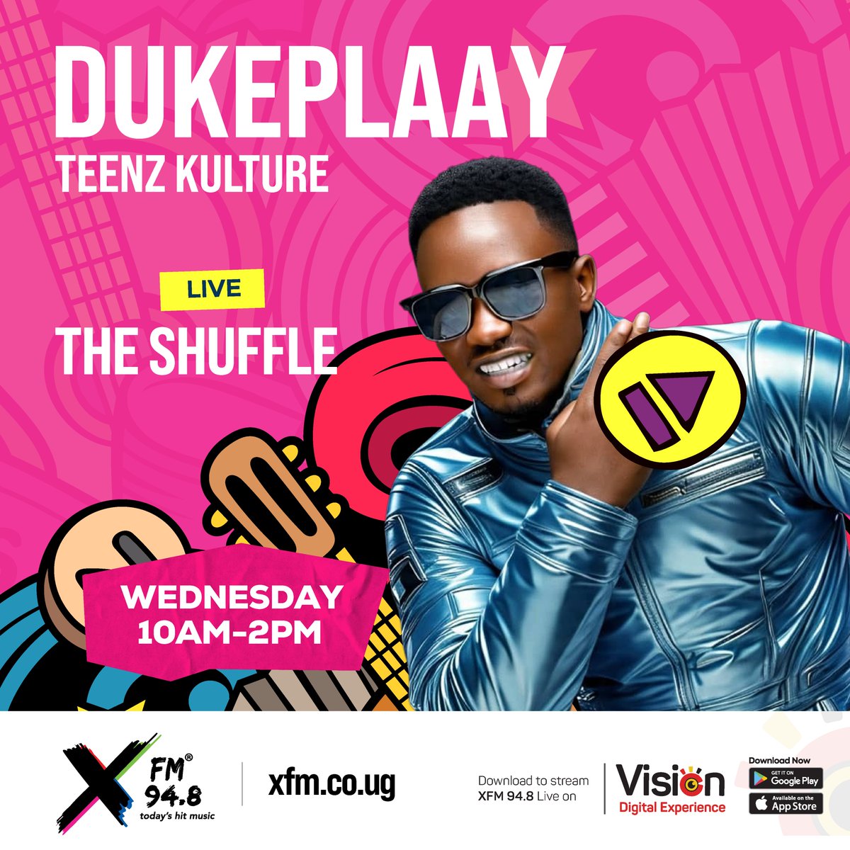 XfmUG's tweet photo. Tomorrow, Dunk 'N' Dew is the topic on #TheShuffle, as @1dukeplaay from @TeenzKulture is gonna be joining  @starborntimkash &amp; @ItsAdele22 for a chat! #FreshX https://t.co/fcMLVMRPuN