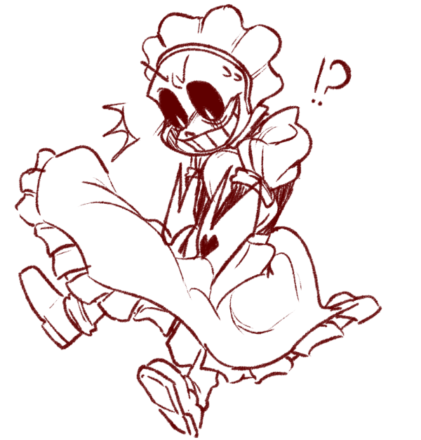 ZoroxAnimated's tweet photo. Someone kept begging me for Delta in a maid dress so here https://t.co/A1LjGCWTEc