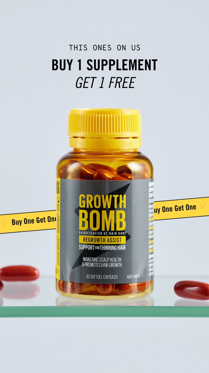 MatthewSilver_'s tweet photo. "we accidentally mislabeled some of our bestselling hair growth supplement bottles"

growth bomb, 21 days. the mistake story reframes clearance as transparency. buyer feels smart not cheap. bogo with a reason.

https://t.co/PQIosEsBw1 https://t.co/Kx1oyODzVf