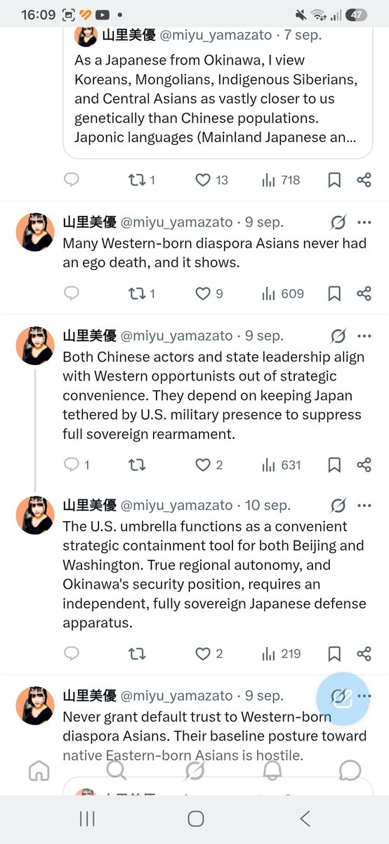samiii___287's tweet photo. @momoworldview Do remember this Japanese girl? Used to be normal about china, now all she does is whine about han Chinese and Asian  diaspora's .ironically she does the same thing  as those diasporas https://t.co/9rf6gs6yI4