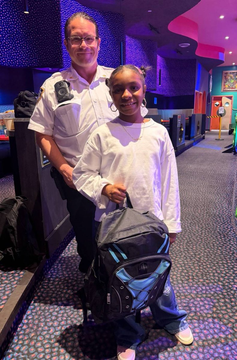 NYPD83Pct's tweet photo. Our Youth Officers hosted an amazing cops &amp; kids skating event, bringing our campers back together for an afternoon filled with fun, laughter and positive connections!  
It was a huge success! Thank you to D.I Maffei and Xandu! https://t.co/vkXf4oO1Sh