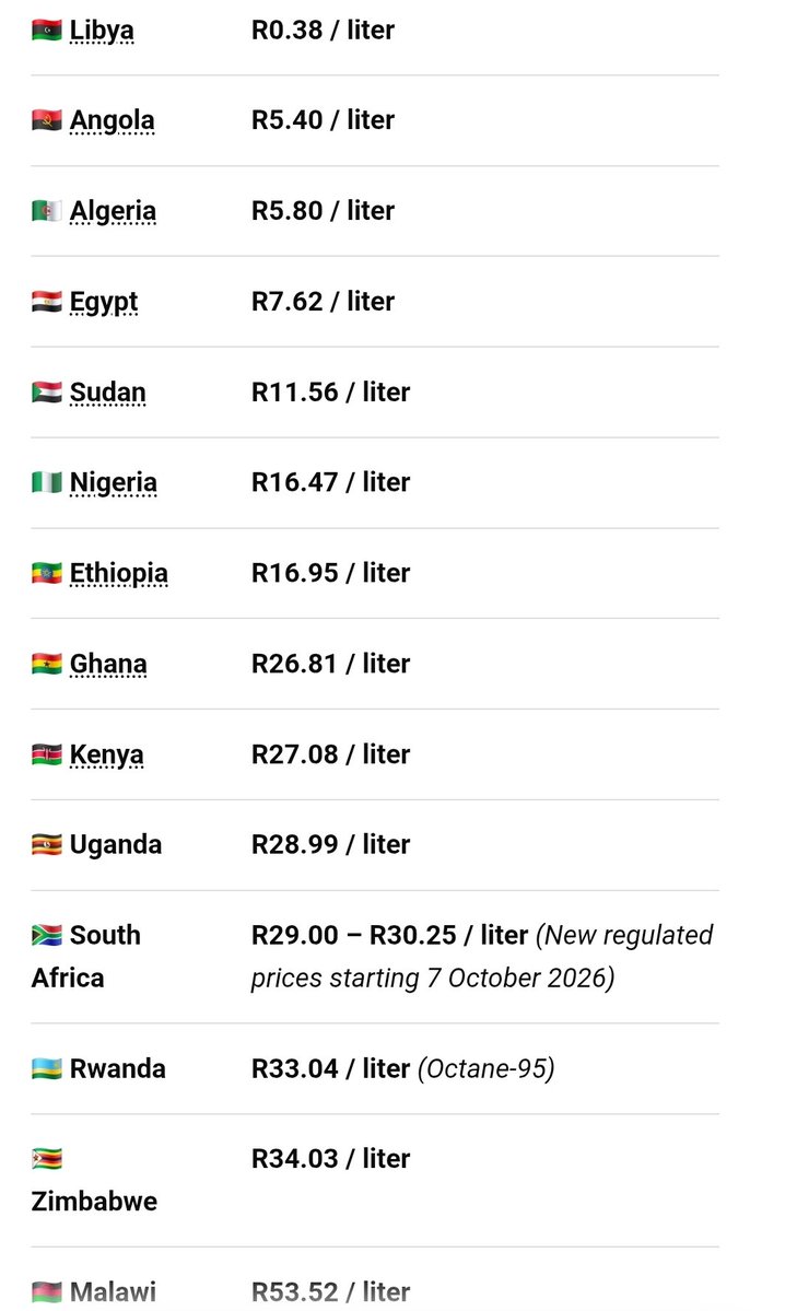 Zikamnyamane's tweet photo. Filling up petrol in South Africa it is not easy as compared to Libya 🤧 https://t.co/U4YEIl4Uia