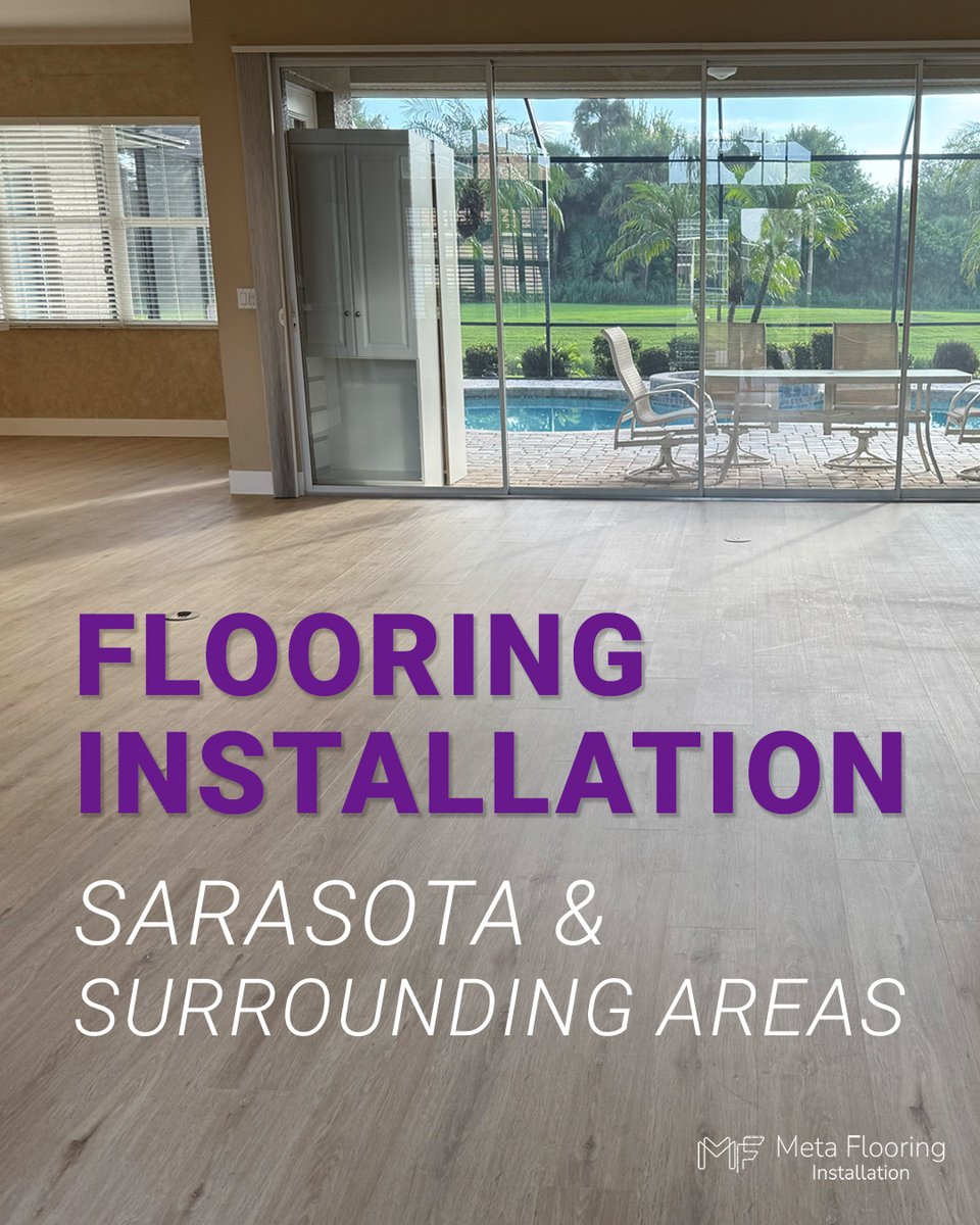 MetaFlooring's tweet photo. Meta Flooring offers free estimates for flooring installation in Sarasota, Manatee and Pinellas counties. Call today!

📞 (941) 894-9064
🌐 https://t.co/Mg0du2ObZ6 https://t.co/mN1Li7WG3H
