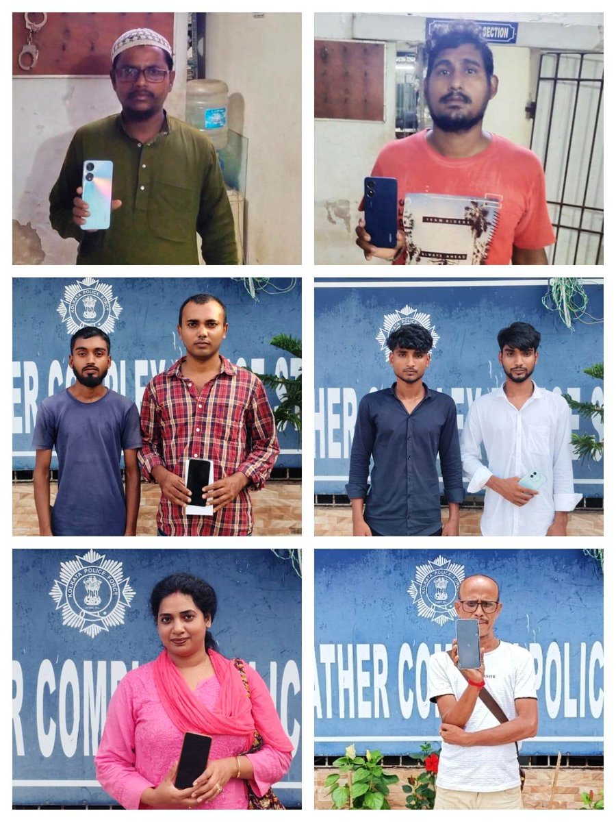 DCPEastKP's tweet photo. Stolen mobile phones recovered by Kolkata Leather Complex PS of East Division  were returned to their rightful owners.@KolkataPolice https://t.co/BRcnnUv1Wh