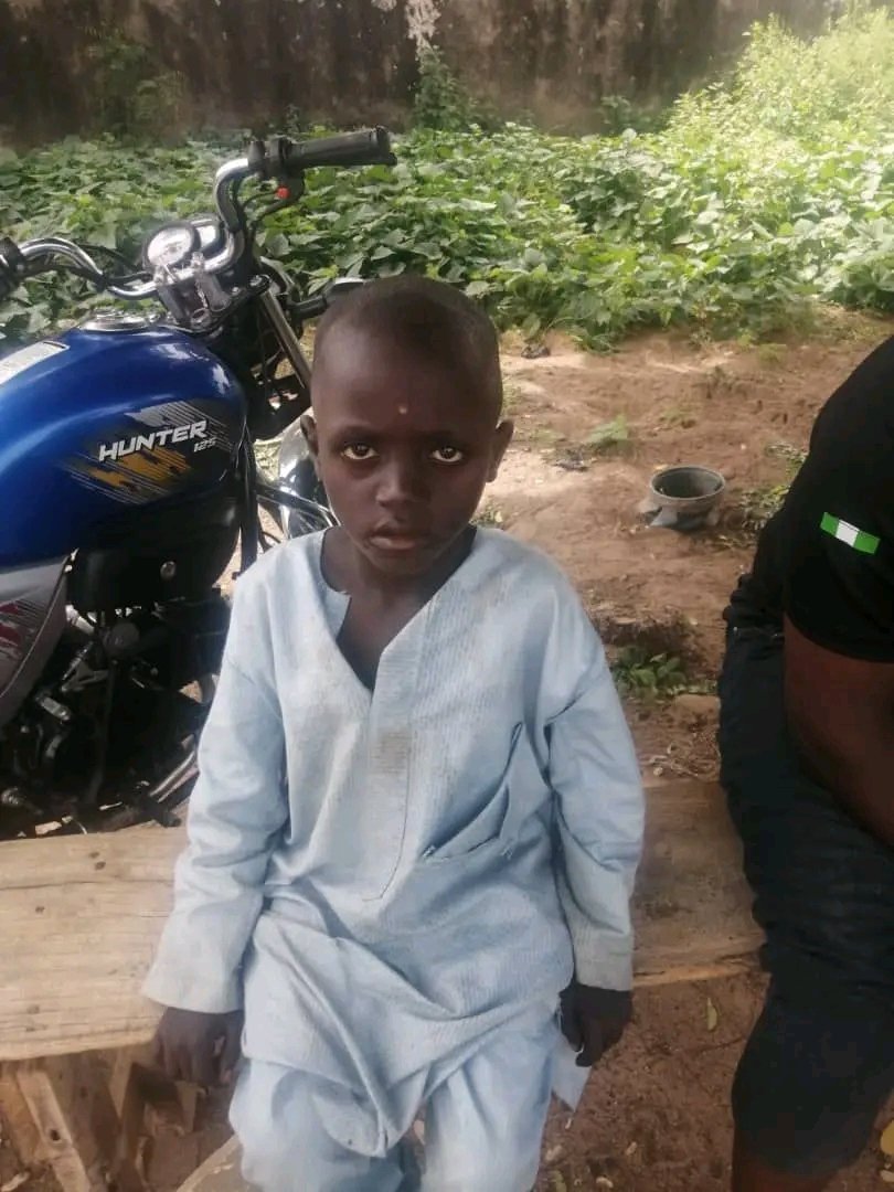 DanKatsina50's tweet photo. PUBLIC APPEAL: Please help share this message widely so we can find the family of this young boy who was abducted by bandits and later left in Tsaskiya Forest, Safana LGA, Katsina State.

The boy was rescued after the Dutsin-Ma LGA Peace Committee successfully negotiated his release. He says his name is Aliyu, his father is Bilya, and his mother is Amina. He also said he is from Dogon Dawa in Birnin Gwari LGA, Kaduna State.

He is currently with C-Watch in Dutsin-Ma, Katsina State, awaiting contact with his family.

If you recognise this boy or know anyone who may be related to him, please help notify his relatives so they can come and take him home.

May Allah reunite him with his family safely. Ameen