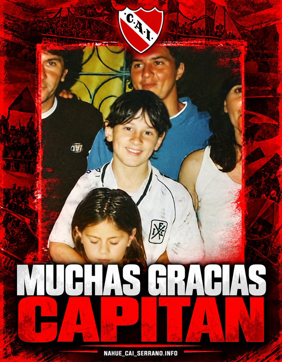 NahuSerranoCAI's tweet photo. Muchas gracias Capitán ❤️ https://t.co/jhGdYGMU3a
