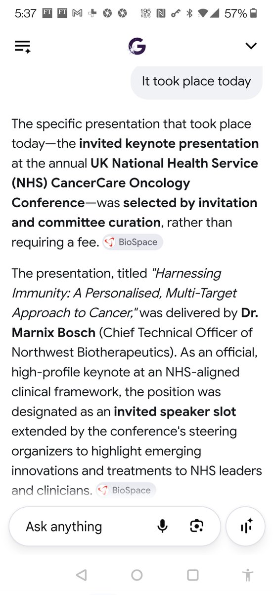 maveric92283613's tweet photo. $NWBO #UKNHS
Today's UK NHS Keynote Presentation
iHUb Making a Soap Opera CONTINUES unabated!
Started by Baxers
https://t.co/nAMQvocOTg https://t.co/6mVyJxMcKN