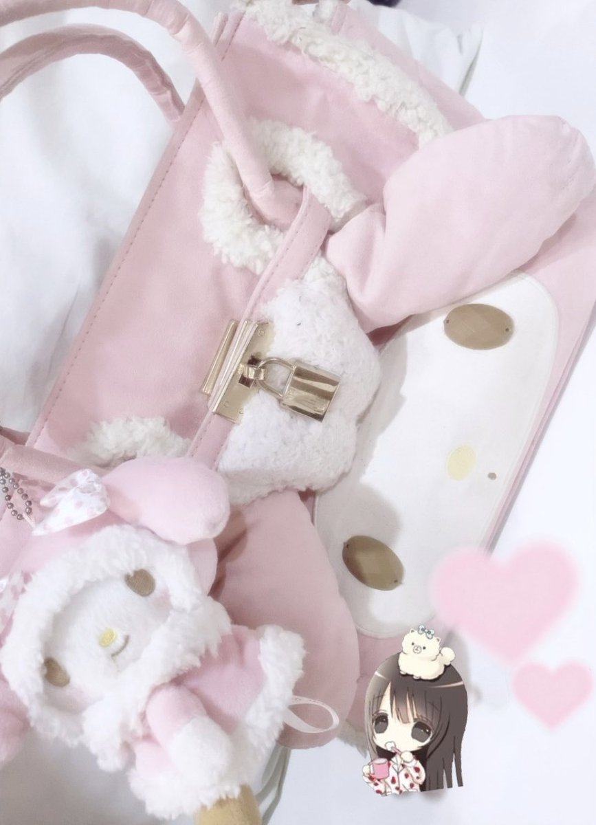 sweetpiendoll's tweet photo. my ❤︎⁠ new my melody bag~ https://t.co/gOziyBNSOR