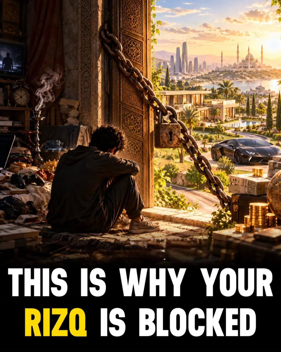 Cool_Ustaz's tweet photo. THIS IS WHY YOUR RIZQ BLOCKED 🚫 

—Thread 🧵 https://t.co/8oEBGZFbRj