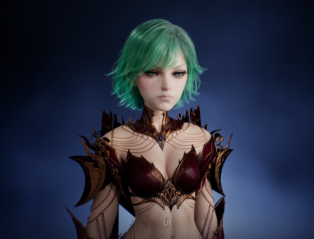 Nichstda's tweet photo. Tatsumaki (One Punch Man) Made in AION2 https://t.co/I5orvJrg5v