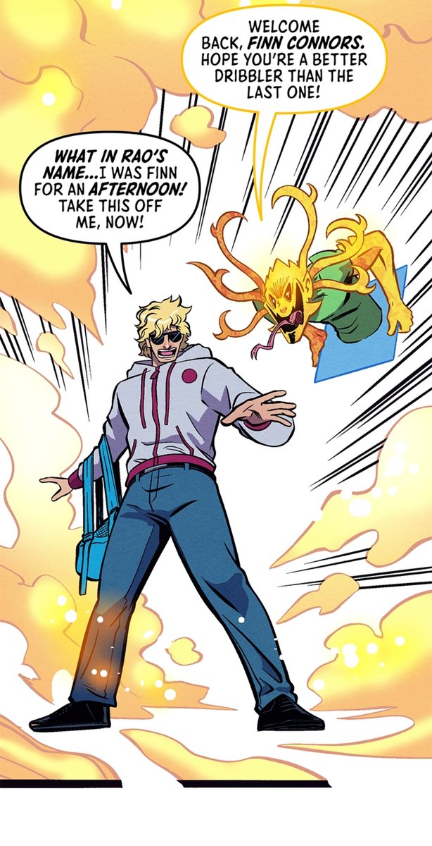 Samcamp_'s tweet photo. Welcome to TITANS OF LOVE, and the very first issue of Jon Kent: TIIMK x Magical Mysteries of Shazam! Press play on @thesteveorlando  and I's love letter to some of Jon and Billy's cringiest moments as they have to prove their carisma. To be continued!

https://t.co/xcuwqCho1o https://t.co/q5oJ0rmBZy