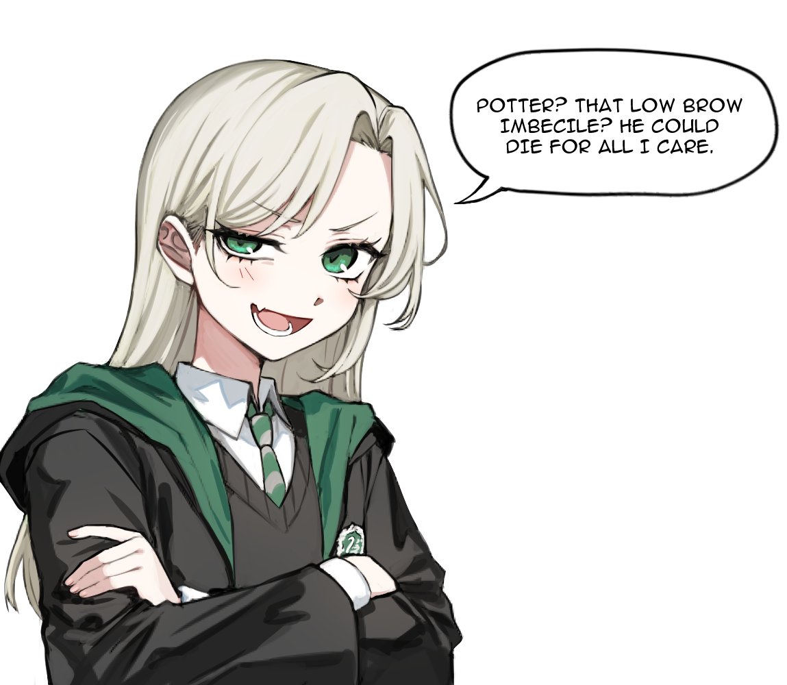 buttoniris's tweet photo. basically canon #malfoid https://t.co/BJdWtHUrDa