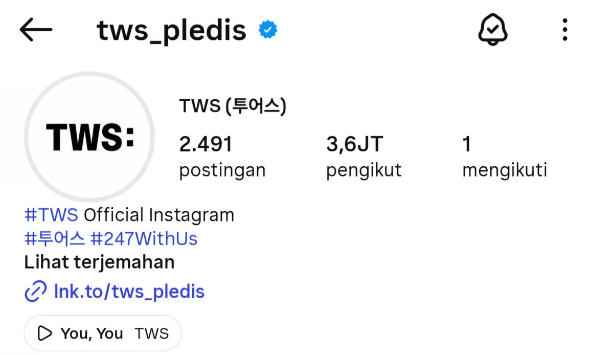 TWS42_INDONESIA's tweet photo. [INFO] 261006 -1

Akun sosial media TWS secara resmi mengganti layout

Selamat datang di era 'TO US' 

#TWS #투어스 #247WithUs #TO_US @TWS_PLEDIS https://t.co/ks420fK9mG