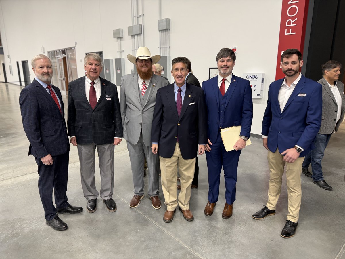 AFPTN's tweet photo. West TN getting a front-row seat in Washington’s policy conversation today. 🇺🇸

Ahead of the House Ways &amp; Means Republicans’ field hearing in Collierville, West TN Grassroots Dir @TCleek3rd joined @RepChrisTodd @SenEdJackson @RepDavidKustoff 
Wade Thomson &amp; Brandon Hardee. https://t.co/Msr2WALU6y