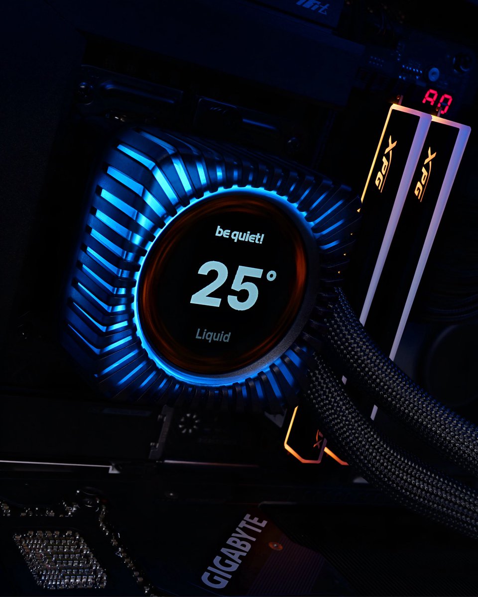 battlerigs's tweet photo. Check out more from our latest build in the stunning @bequietofficial LIGHT BASE 600.

This is the black version of my personal gaming rig at home too, so you know it’s a beauty 🦾

We kept the case fans stealthy so the hardware could take center stage. That LIGHT LOOP IO LCD looks sharp from every angle, and the RTX 5070 Gaming OC from @GIGABYTEUSA delivers the smooth frames and ray-traced reflections we all love!

Do you love the lighting on this one? Would it sit proudly on your desk⁉️

Drop your thoughts in the comments, and if you’re new here, give us a follow for more PC and tech content.

#pcbuilds #pcmr #gamingrigs #gamingpcs #bequiet