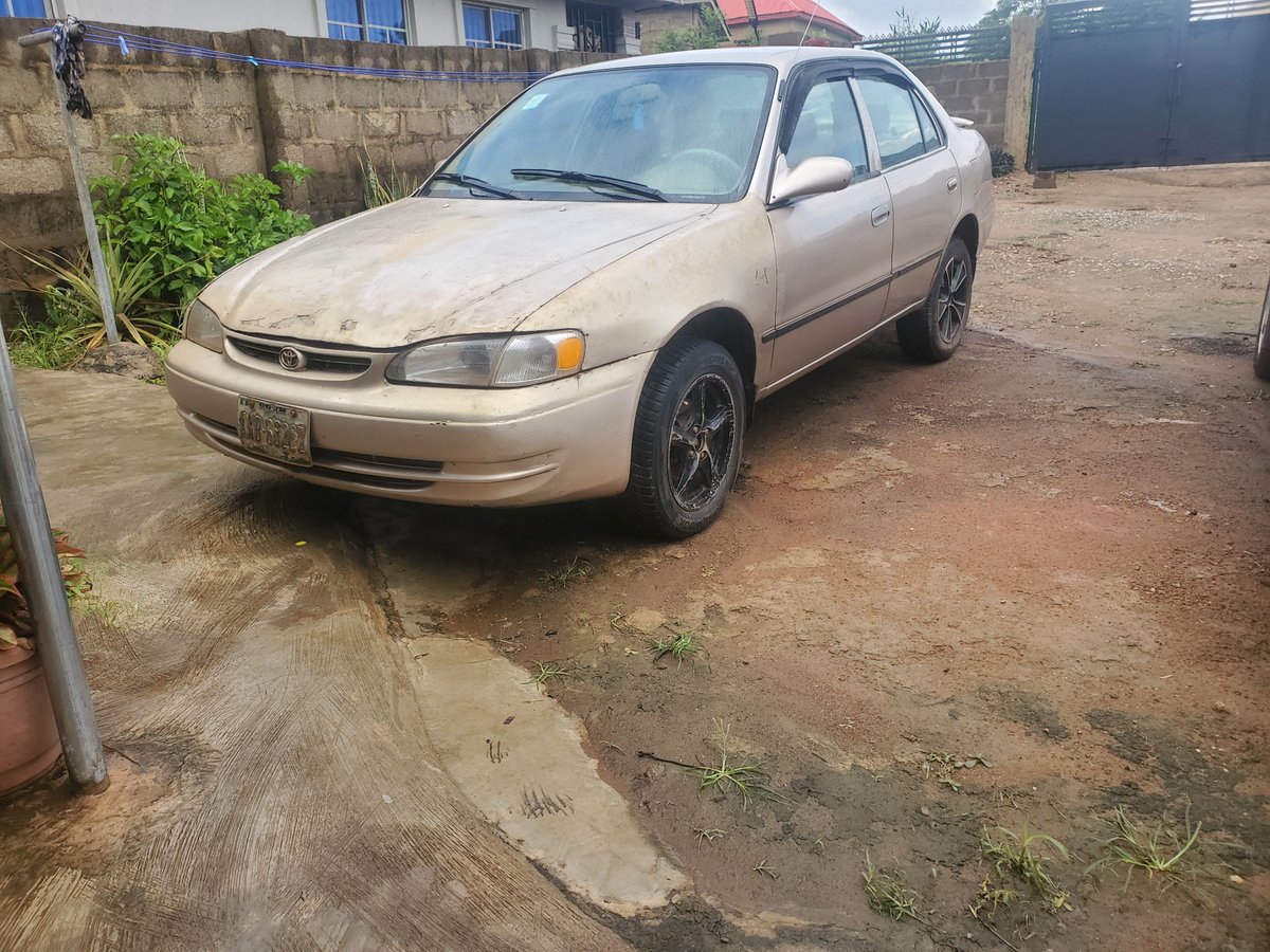 deliman07's tweet photo. @Carsnationn Toyota Corolla 2000 Abeokuta South, Ogun State https://t.co/CoKGDkNn8S
