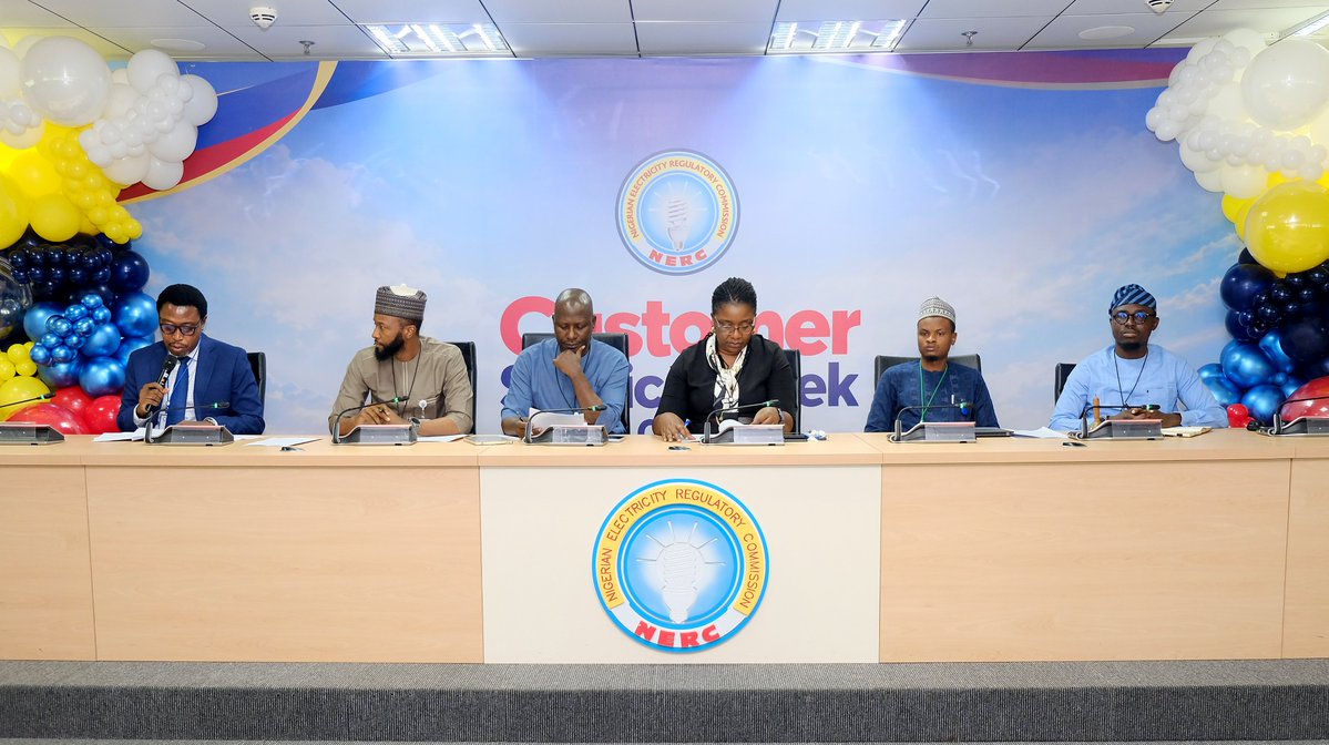 NERCNG's tweet photo. Day 2 of the Customer Service Week celebration at NERC featured a spirited inter-division quiz competition. #NERC #Electricity #CustomerService #CSW25 https://t.co/mcqmuFOiXg