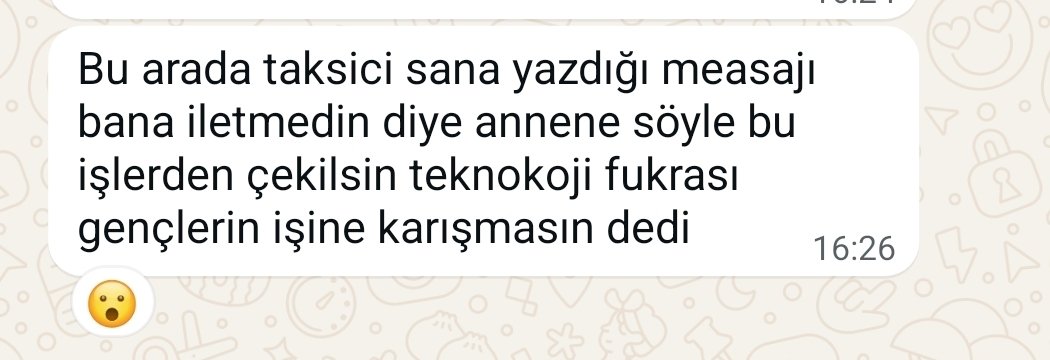 __sakinlestim__'s tweet photo. Uber şoförünün hakkımdaki yorumu... Çok pis kuruldum vallahi. Bana demiş... Teknoloji fukarası demiş... Yaşlı demiş... 😬 https://t.co/sFnvfxJlJG