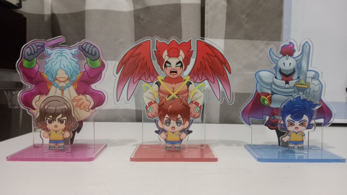 ooka_rin's tweet photo. Preview + update Keshin mini standee: base size adjusted 👍🏻 https://t.co/AktkyJtGVQ