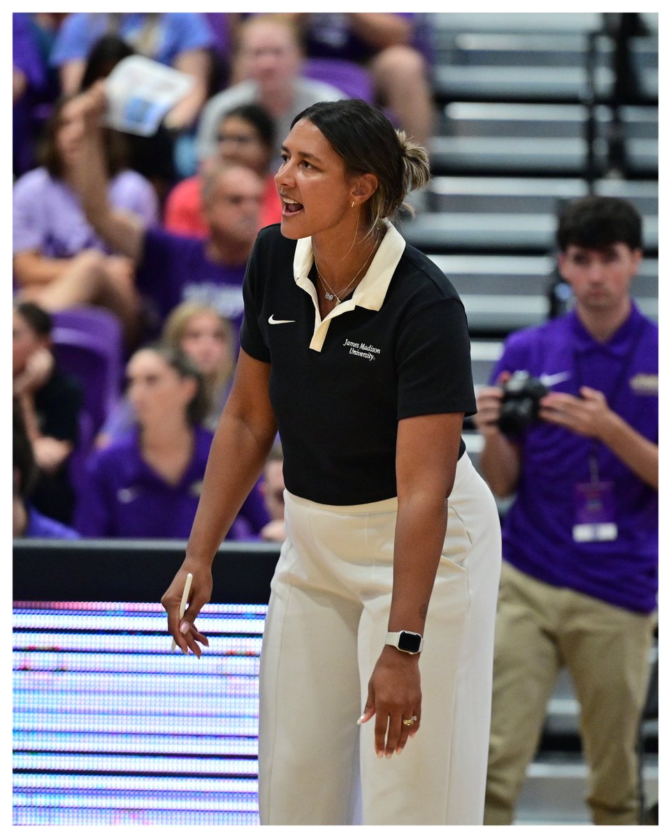 JMUVolleyball's tweet photo. Happy National Coaches Day to our favorites! 💜

#GoDukes https://t.co/fwaf4IBfPG