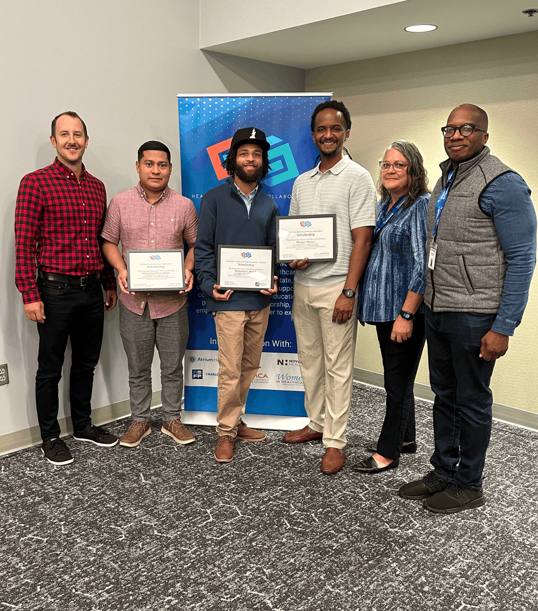 GoodwillSP's tweet photo. Sometimes one opportunity can open many doors!

Congratulations to Erling, Martravius and Morgan, participants in our Construction Training Program, who were recently recognized at the Healthcare Career Collaborative Recognition Breakfast as scholarship recipients. 

Thank you to HCC and supporting partners for helping create pathways to success through scholarships, networking, mentorship, job shadowing and career exploration opportunities. 👏

#CareerConstructionMonth #BuildingFutures #WorkforceDevelopment