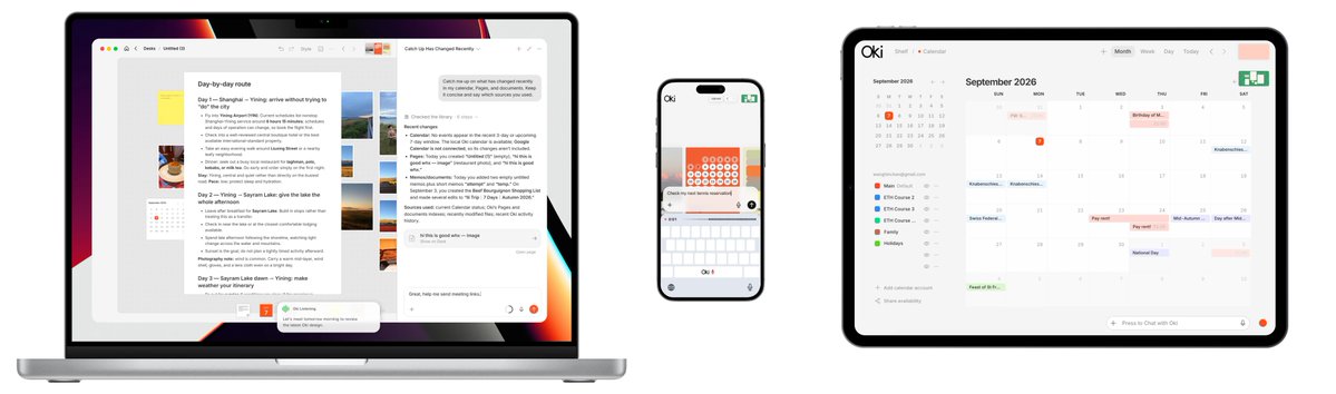 IshaKyarah's tweet photo. The Oki Home app appears unified across a laptop, phone and tablet in this render. Being able to reach everything stored at home from any device makes remote access so easy. https://t.co/pxKD6Wo8DU