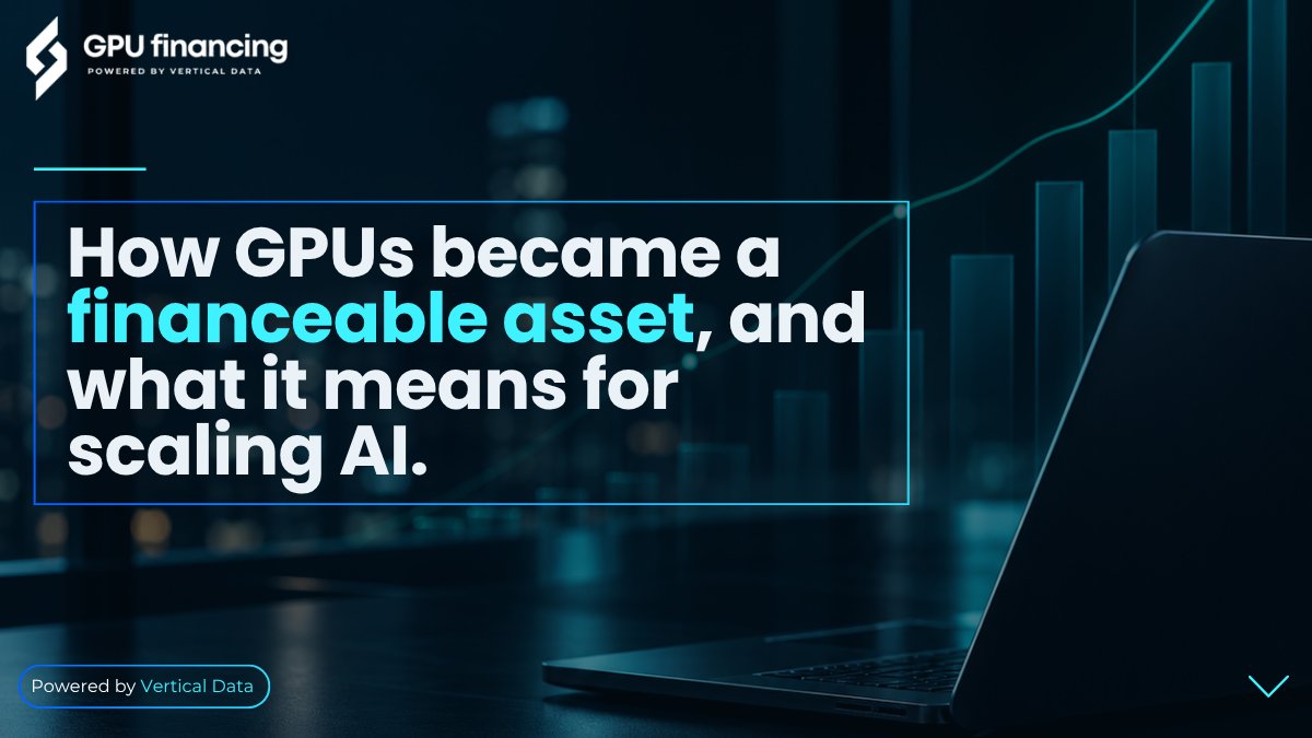 GPUfinancing's tweet photo. GPUs are no longer just hardware on a balance sheet. They can be a financeable asset.

That shift changes what is possible for AI companies that need compute without tying up all their capital in hardware.

Swipe to see how GPUs became a financeable asset and what that means for scaling AI.

Explore GPU financing
🌐 https://t.co/40Z3I470hD 
📞+1 (702) 800-2466

#GPUFinancing #AIInfrastructure #GPUCompute